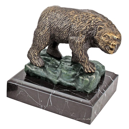 The Bear Of Wall Street Cast Iron Statue